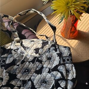 Vera Bradley Black and White Floral bag